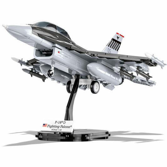 COBI Klemmbausteinset F-16D Fighting Falcon, Armed Forces, Flugzeug, Kampfflugzeug, Klemmbausteine, 410 Teile, 5815