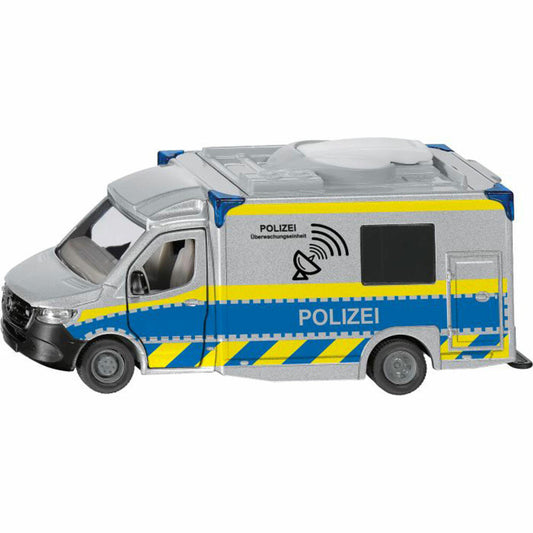 SIKU Mercedes-Benz Sprinter Polizei, Polizeiauto, Auto, Fahrzeug, Spielzeug, Maßstab 1:50, 2301