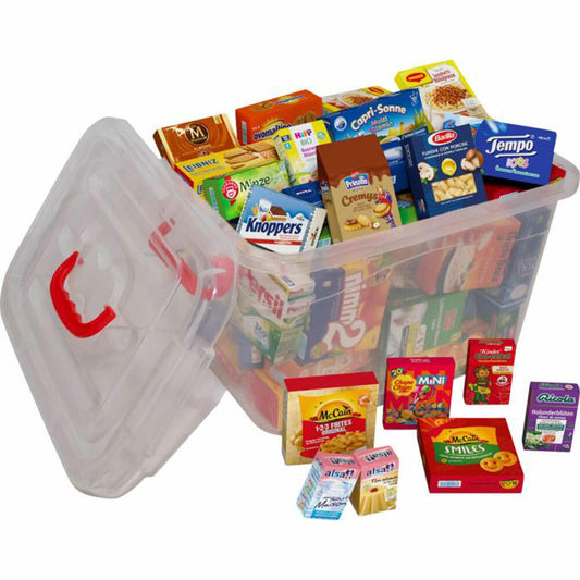 Chr. Tanner Kaufladen-Starterbox mit 50 Lebensmitteln, Kaufladenzubehör, Spielzeuglebensmittel, Spielzeug, 337.6