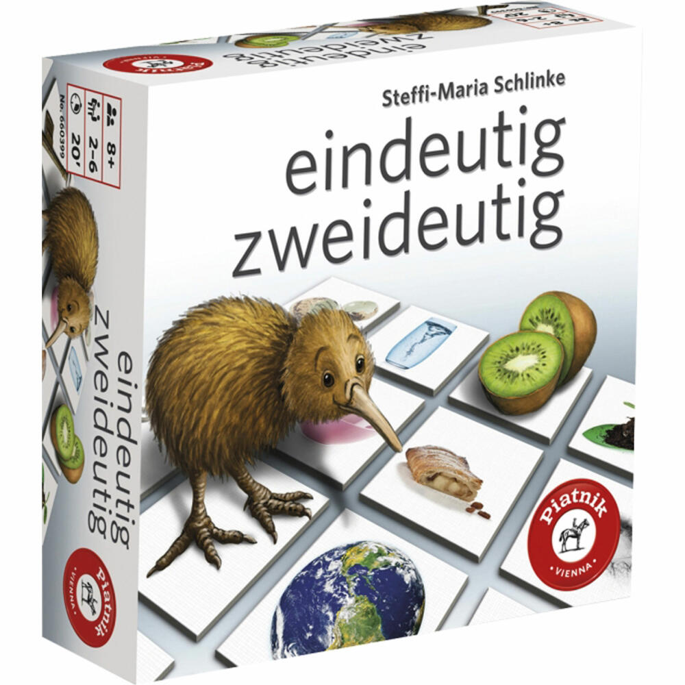 Piatnik Eindeutig Zweideutig, Memospiel, Memo Spiel, Gesellschaftsspiel, Familienspiel, 6603