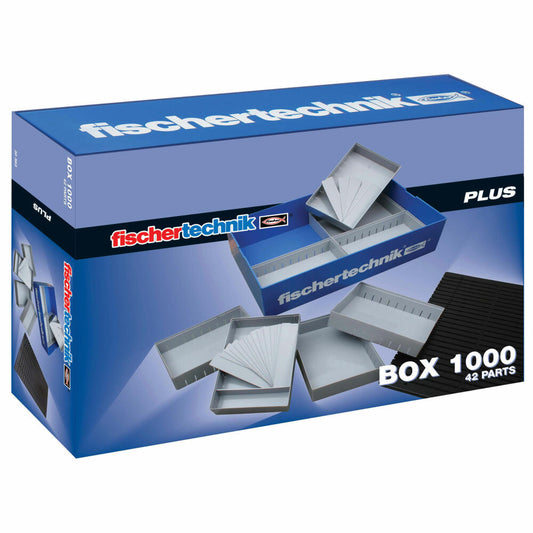 fischertechnik Plus Box 1000, Aufbewahrungsbox, Kleinteile Box, Sortierbox, Dose, 30383