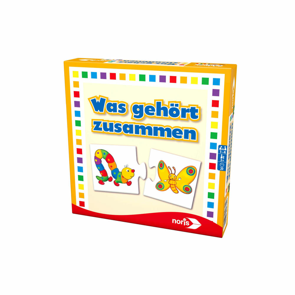 Noris Was gehört zusammen, Puzzlespiel, Lernspiel, Legespiel, Kinder, Spiel, 608985662