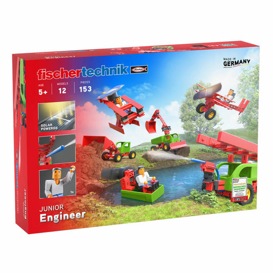 fischertechnik Junior Engineer, Einsteiger-Baukasten, Konstruktionsspielzeug, Spielzeug, ab 5 Jahre, 564066