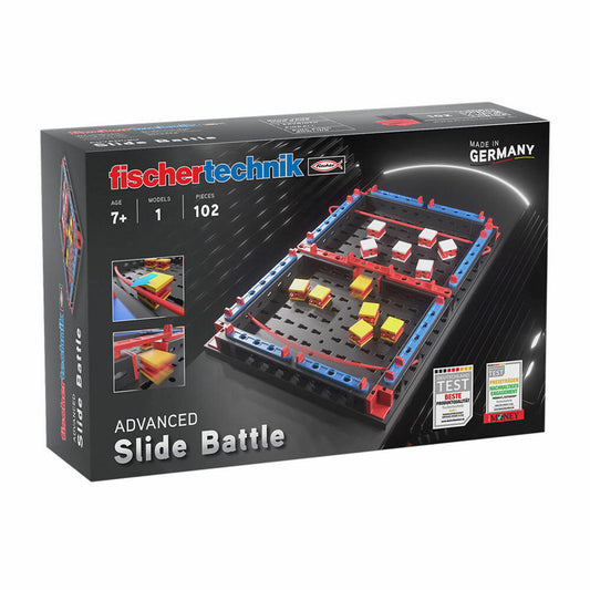 fischertechnik Advanced Slide Battle, 102-tlg., Technik Baukasten, Konstruktionsspielzeug, Spiel, 569014