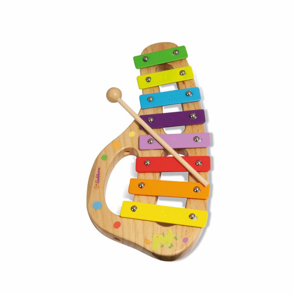 Eichhorn Musik Xylophon, 8 Töne, Musikinstrument, Instrument, Kinder, Holzspielzeug, Holz, 100003482