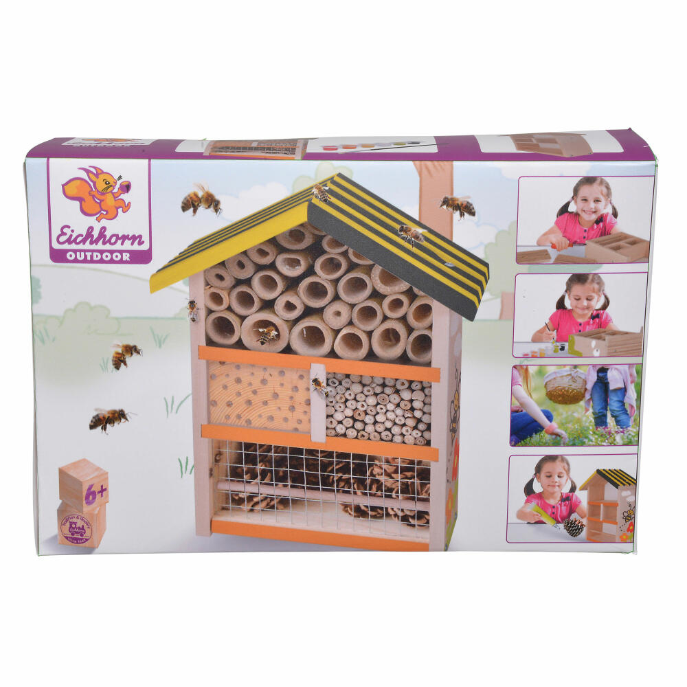 Eichhorn Outdoor Bienenhaus, Bienen Haus, Bausatz, Insekten, Bienen Haus, Gartenspielzeug, Holz, 100004584