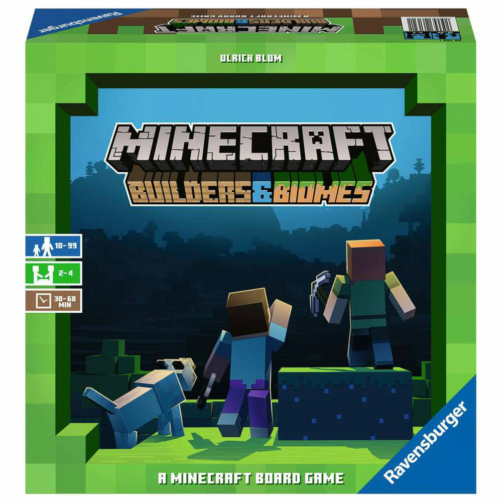 Ravensburger Spiel Minecraft Builders & Biomes, für Kinder ab 10 Jahren, 26132