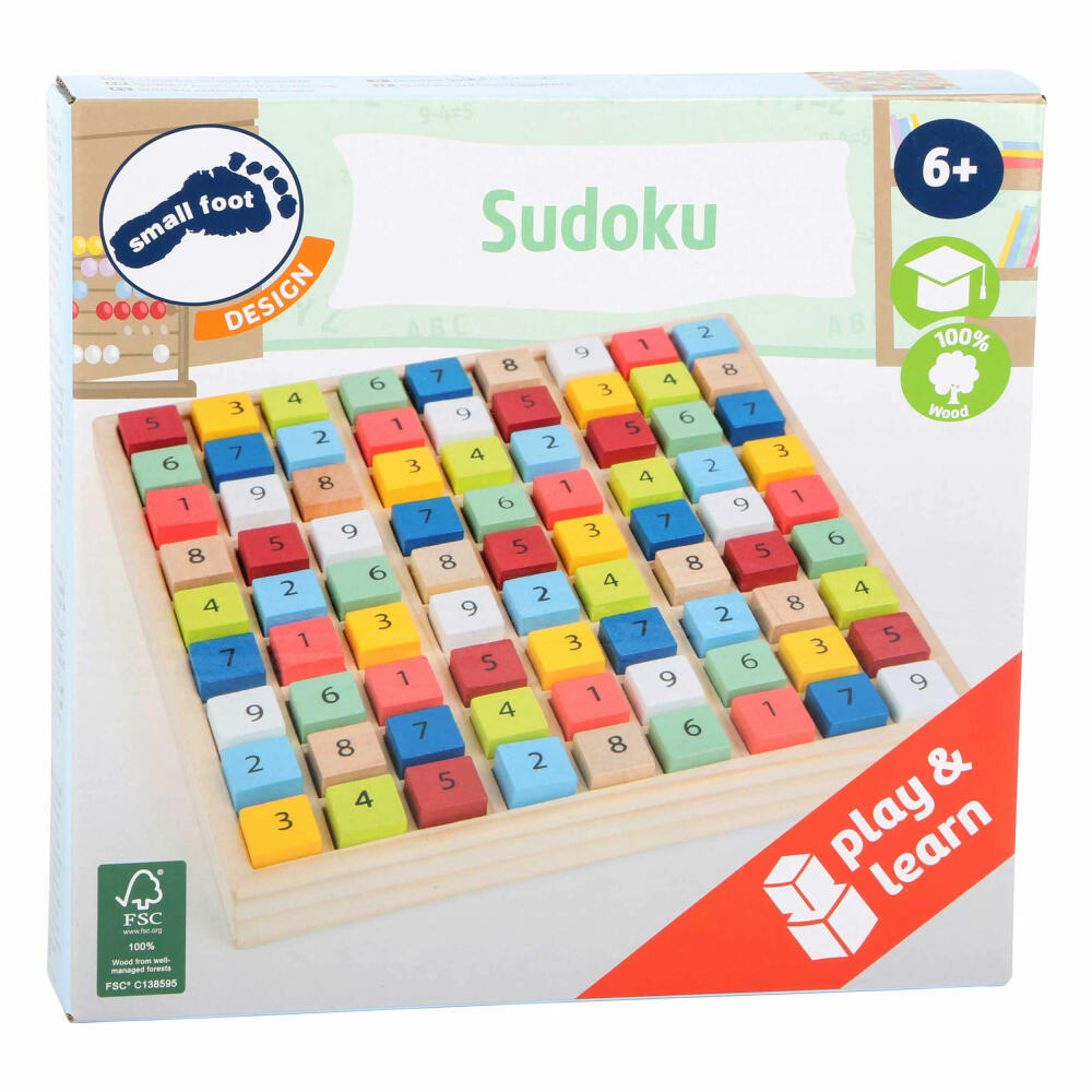 Legler Buntes Sudoku Educate, Spielzeug, ab 6 Jahre, 11164