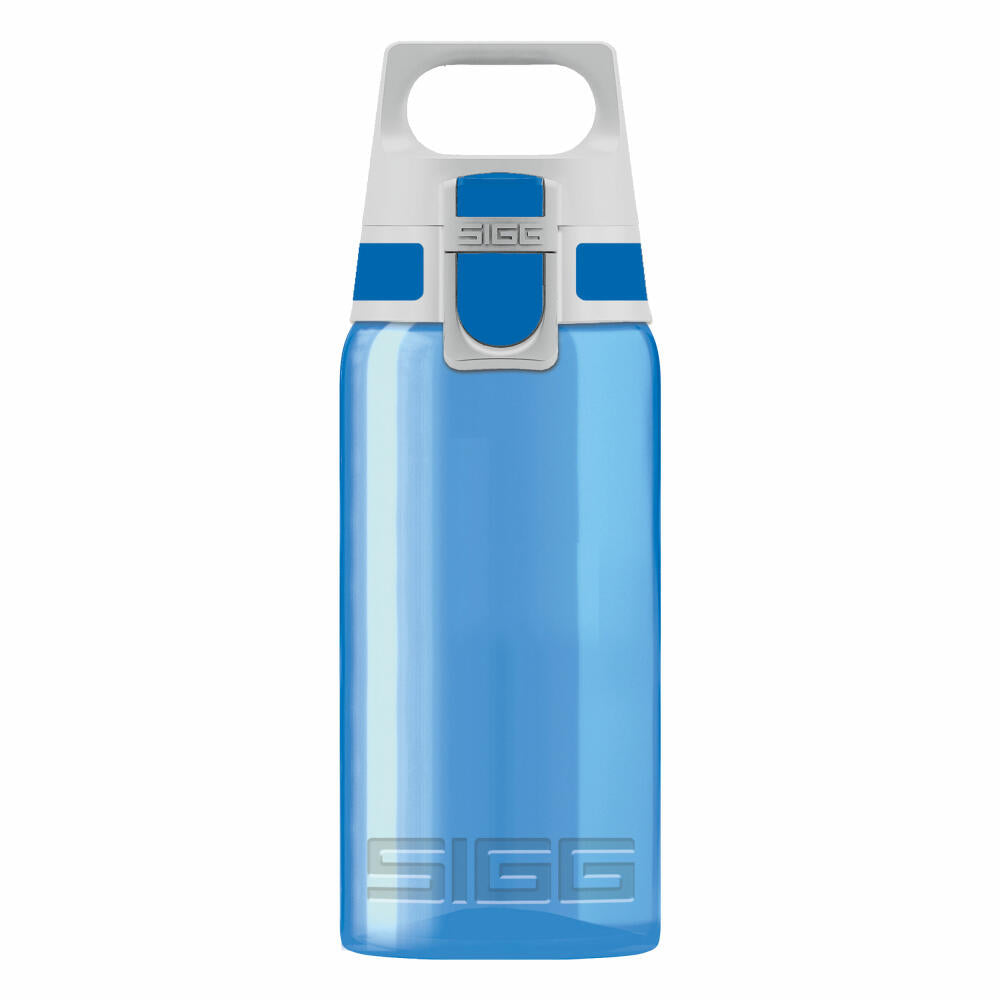 SIGG VIVA ONE Blue Trinkflasche, Flasche, Fahrradflasche, Kindertrinkflasche, Wasserbehälter, Sportflasche, Polypropylen, 500 ml, 8629.20