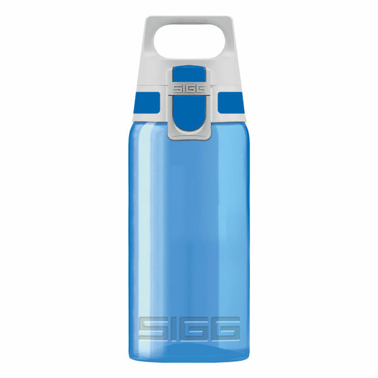 SIGG VIVA ONE Blue Trinkflasche, Flasche, Fahrradflasche, Kindertrinkflasche, Wasserbehälter, Sportflasche, Polypropylen, 500 ml, 8629.20