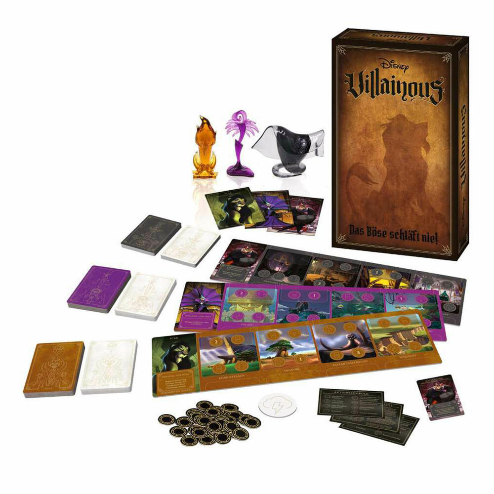 Ravensburger Spiel Disney Villainous, für Kinder ab 10 Jahren, 26891