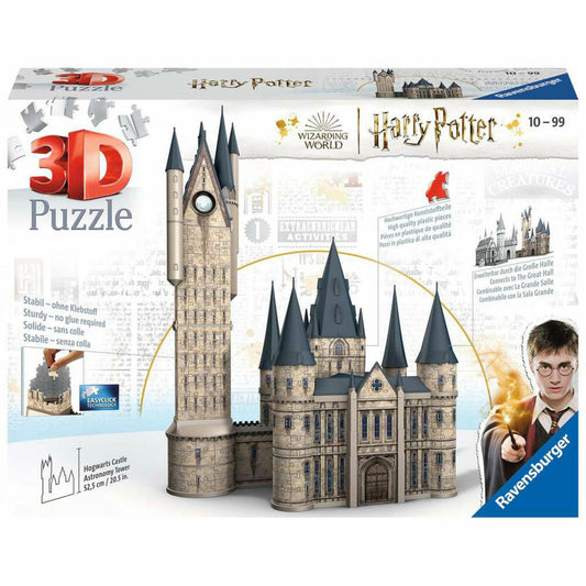 Ravensburger 3D-Puzzle Harry Potter Hogwarts Schloss - Astronomieturm, dreidimensionales Puzzle, 540 Teile, 11277