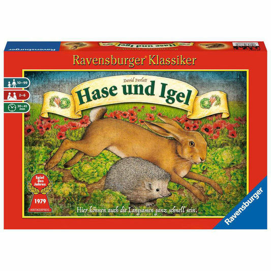 Ravensburger Spiel Hase und Igel, für Kinder ab 10 Jahren, 26028