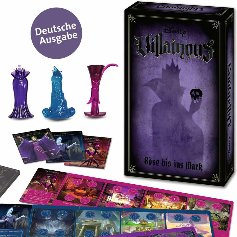 Ravensburger Spiel Disney Villainous, für Kinder ab 10 Jahren, 26400