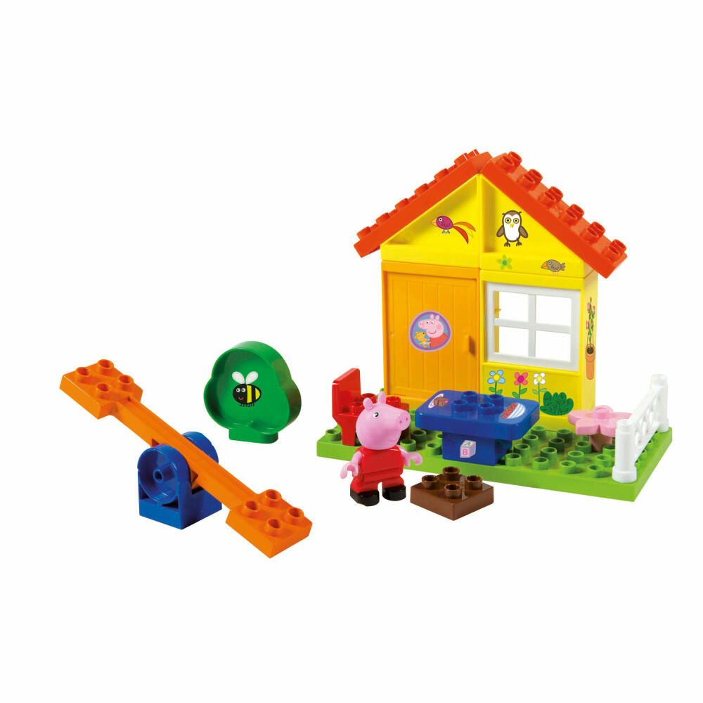 BIG Bloxx Peppa Pig Garden House, Peppa Wutz, Gartenlaube, Bausteine, Bauklötze, 800057073