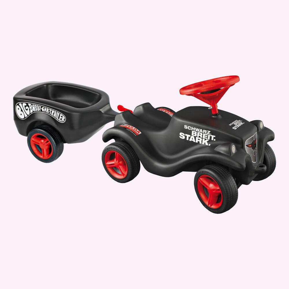 BIG Fulda Bobby-Car Trailer, Kinderfahrzeug, Kinderauto, Spielzeug, Kunststoff, 33 cm, 800056274
