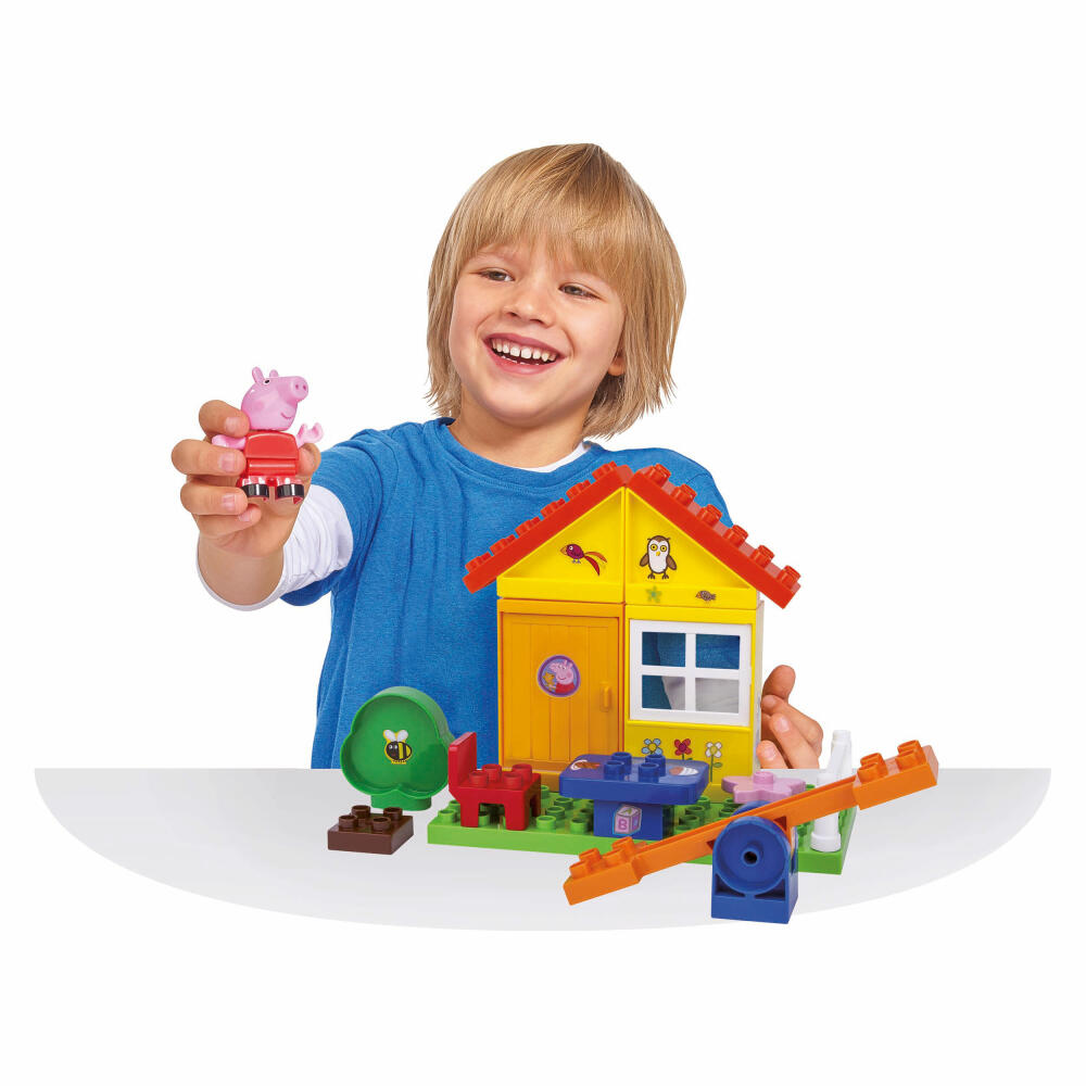 BIG Bloxx Peppa Pig Garden House, Peppa Wutz, Gartenlaube, Bausteine, Bauklötze, 800057073