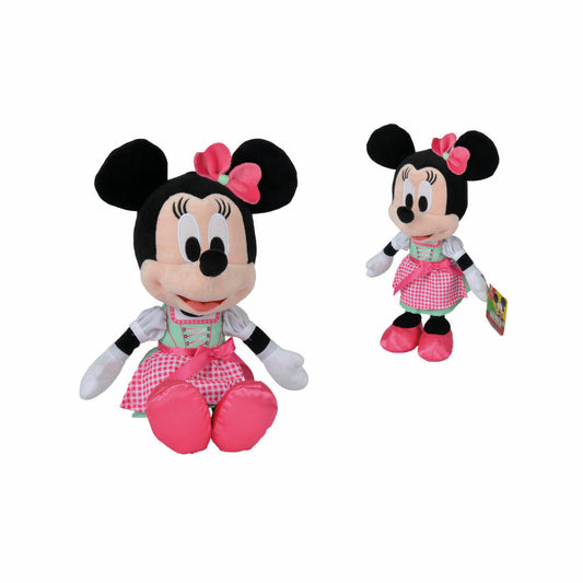 Simba Disney Dirndl Minnie Maus, Mouse, Stofftier, Plüschtier, Refresh, Plüsch, 25 cm, 6315875755