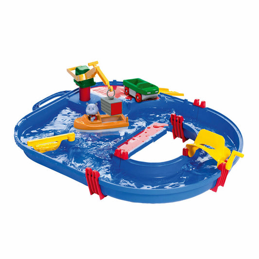 Aquaplay Start Set, Anfänger Set, Wasserbahn, Boot, Figur, Wasserspielzeug, 21-tlg., 8700001501