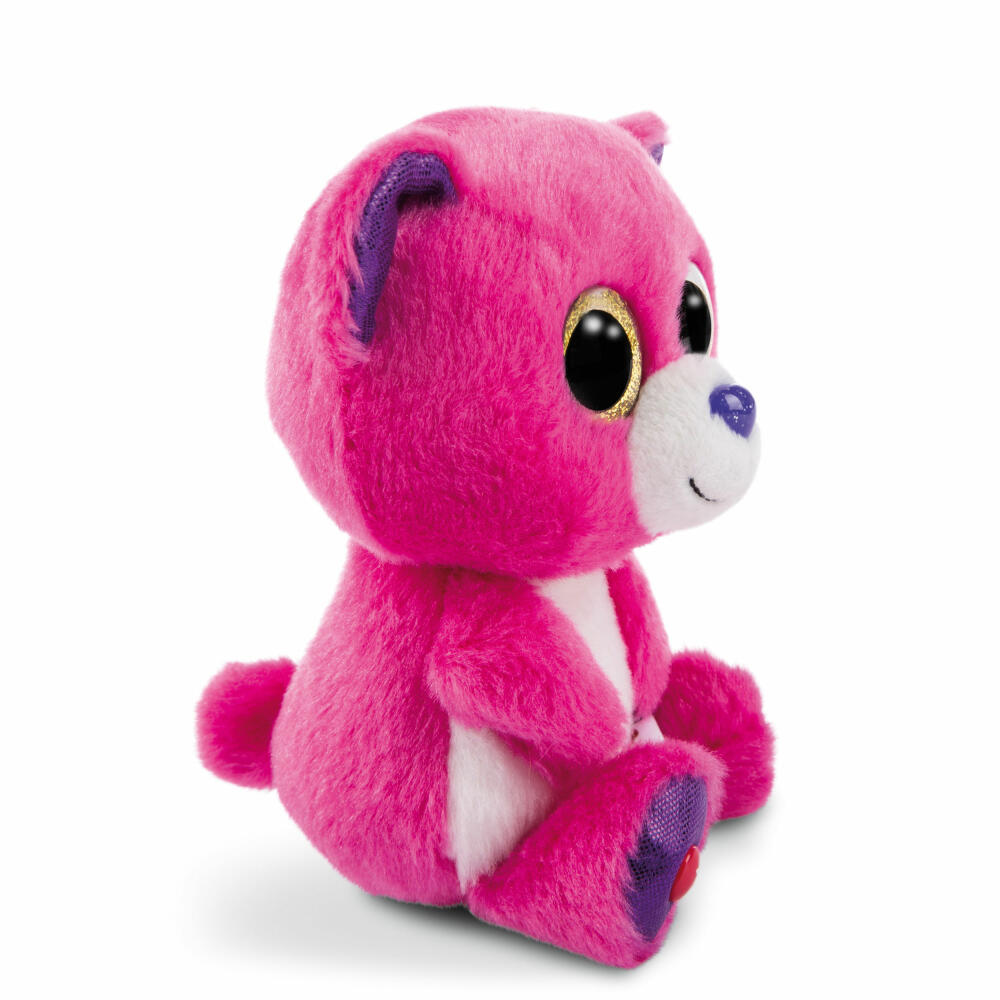 NICI Glubschis Plüschtier Bär Briggy, Schlenker, Plüsch, Polyester, Pink, 15 cm, 45553