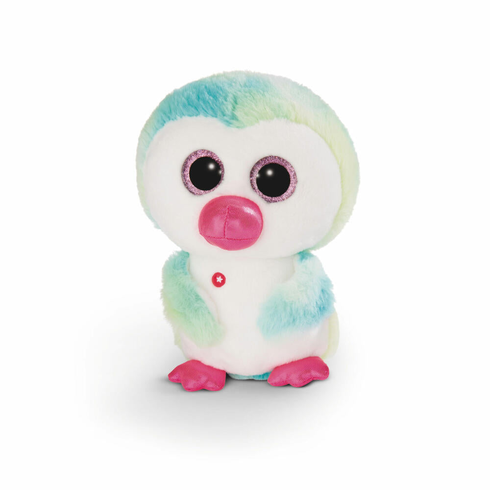 NICI Glubschis Plüschtier Pinguin Yoniko, Schlenker, Plüsch, Polyester, Türkis, 23 cm, 45568