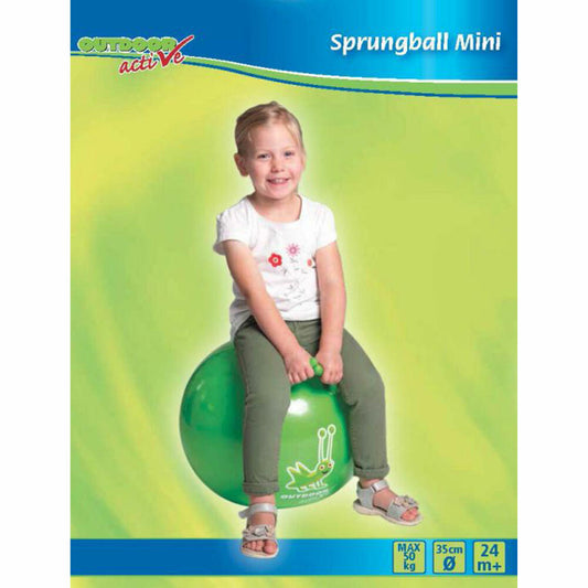 Outdoor Active Sprungball Mini, Gummiball, Hüpfball, Hopser, Kinder, Spielzeug, ab 2 Jahre, Ø 35 cm, 73011809