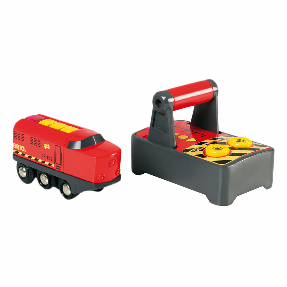 BRIO IR-Frachtlok, 2-tlg., Eisenbahn, Zug, Holzspielzeug, Holz Spielzeug, 33213