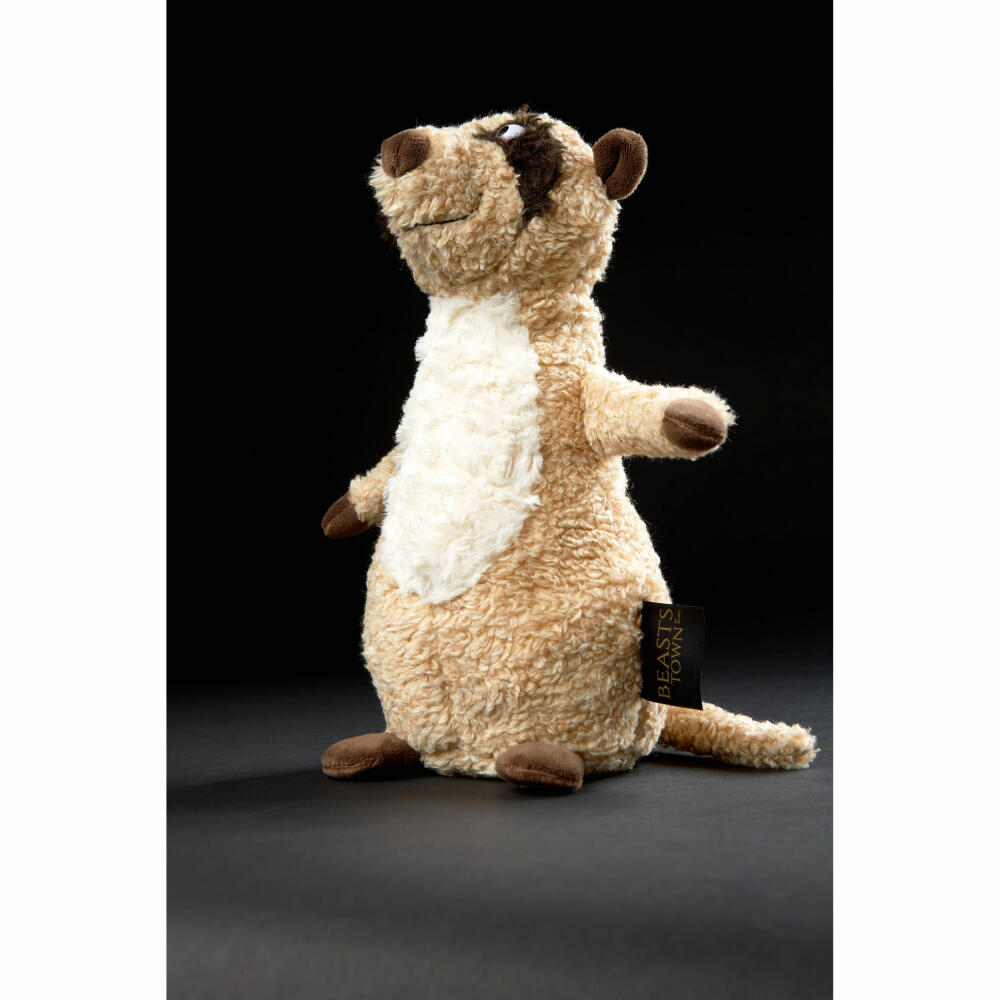 sigikid Muru Muru BeastsTown, Kuscheltier, Stofftier, Schmusetier, Polyester, Beige, 31 cm, 39877