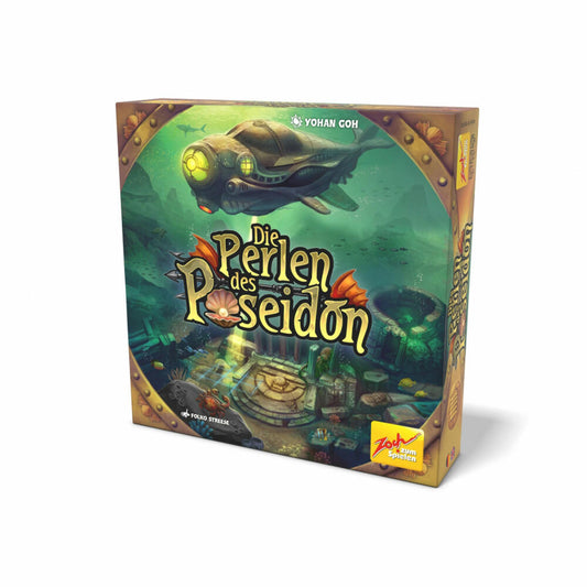Zoch Die Perlen des Poseidon, Familienspiel, Gesellschaftsspiel, Rätselspiel, ab 8 Jahren, 601105174