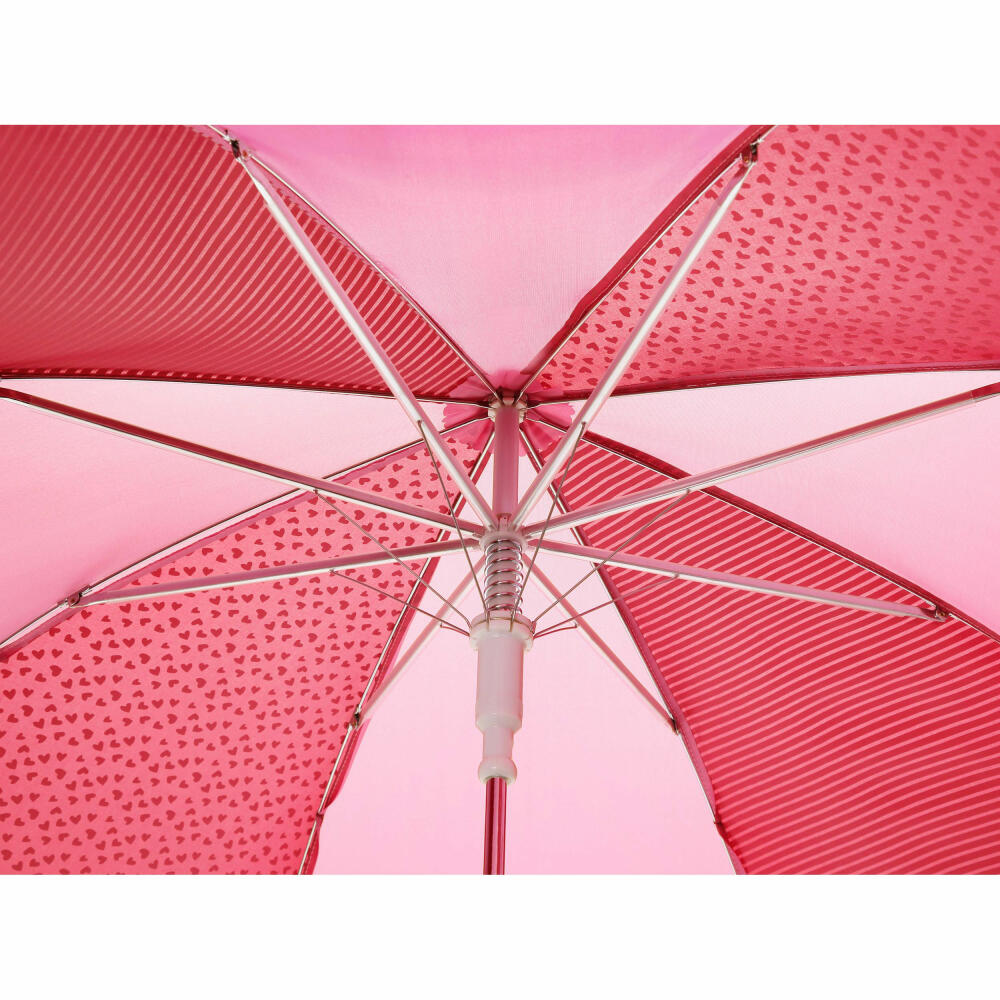 sigikid Regenschirm Prinzessin Pinky Queeny, Kinderschirm, Faltschirm, Regen Schirm, Kinder, Polyester, Pink, Ø 82 cm, 23324