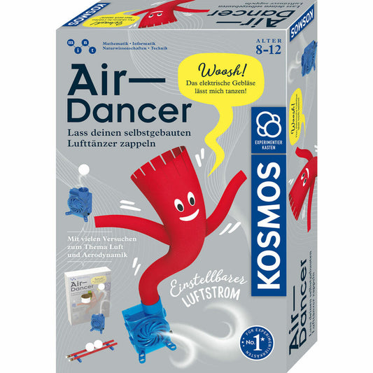 KOSMOS Air Dancer, DIY Lufttänzer, Experimentierkasten, Bausatz, Baukasten, Skydancer, 620882