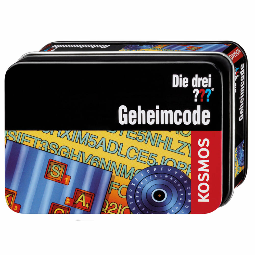 KOSMOS Detektive Die drei ??? Geheimcode, Detektiv-Set, Detektivspiel, Detektiv Spiel, ab 8 Jahren, 631048