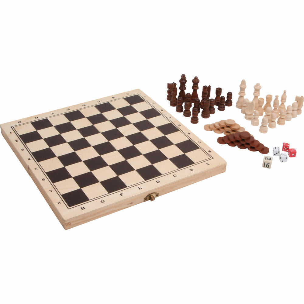 Legler small foot Spieleklassiker im Holzkoffer, ab 6 Jahre, 3453