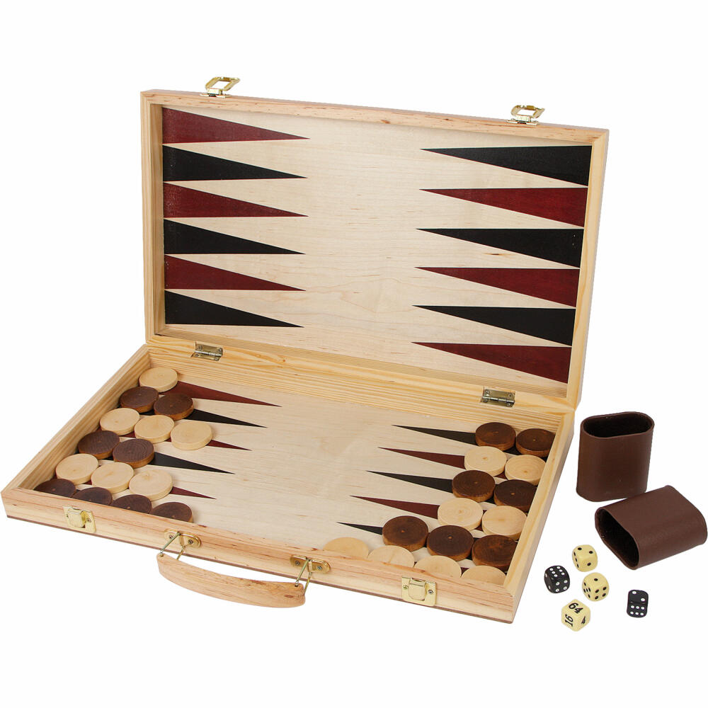 Legler small foot Schach und Backgammon Koffer, ab 6 Jahre, 2853