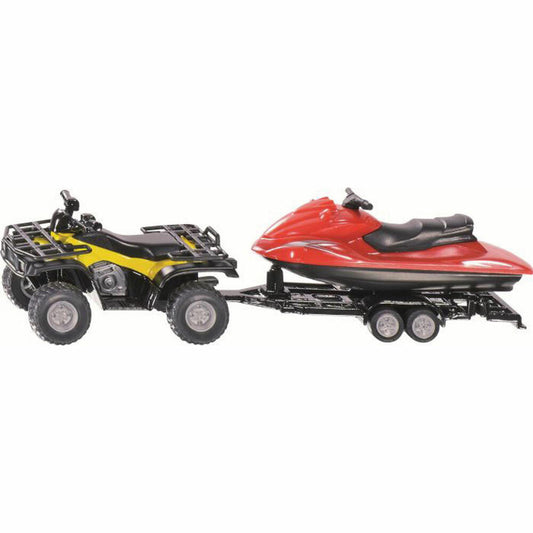 SIKU 2314 Quad mit Anhänger und Jet-Ski 1:50