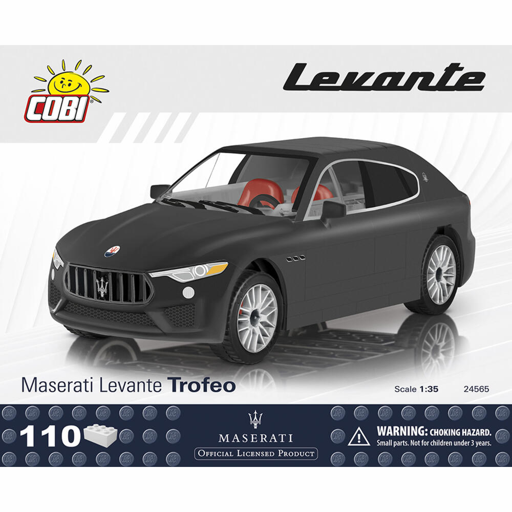COBI Maserati Levante Trofeo, Auto, Fahrzeug, Sammelautos, Spielzeug, Spielen, Konstruktionsbausteine, 110 Teile, 24565