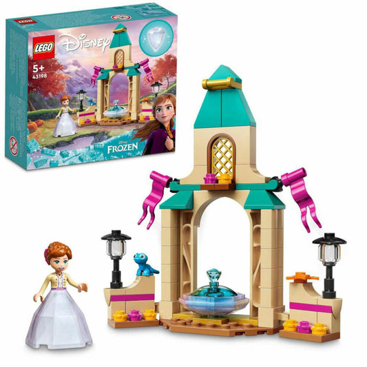 LEGO Disney Eiskönigin Annas Schlosshof, 74-tlg., Bauset, Konstruktionsset, Bausteine, Spielzeug, ab 5 Jahre, 43198
