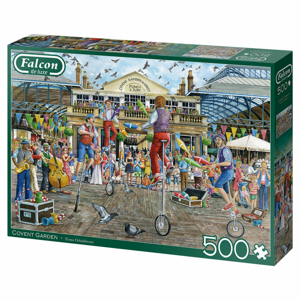 Jumbo Spiele Falcon Covent Garden, Puzzle, Erwachsenenpuzzle, Puzzlespiel, 500 Teile, 11320