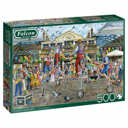 Jumbo Spiele Falcon Covent Garden, Puzzle, Erwachsenenpuzzle, Puzzlespiel, 500 Teile, 11320