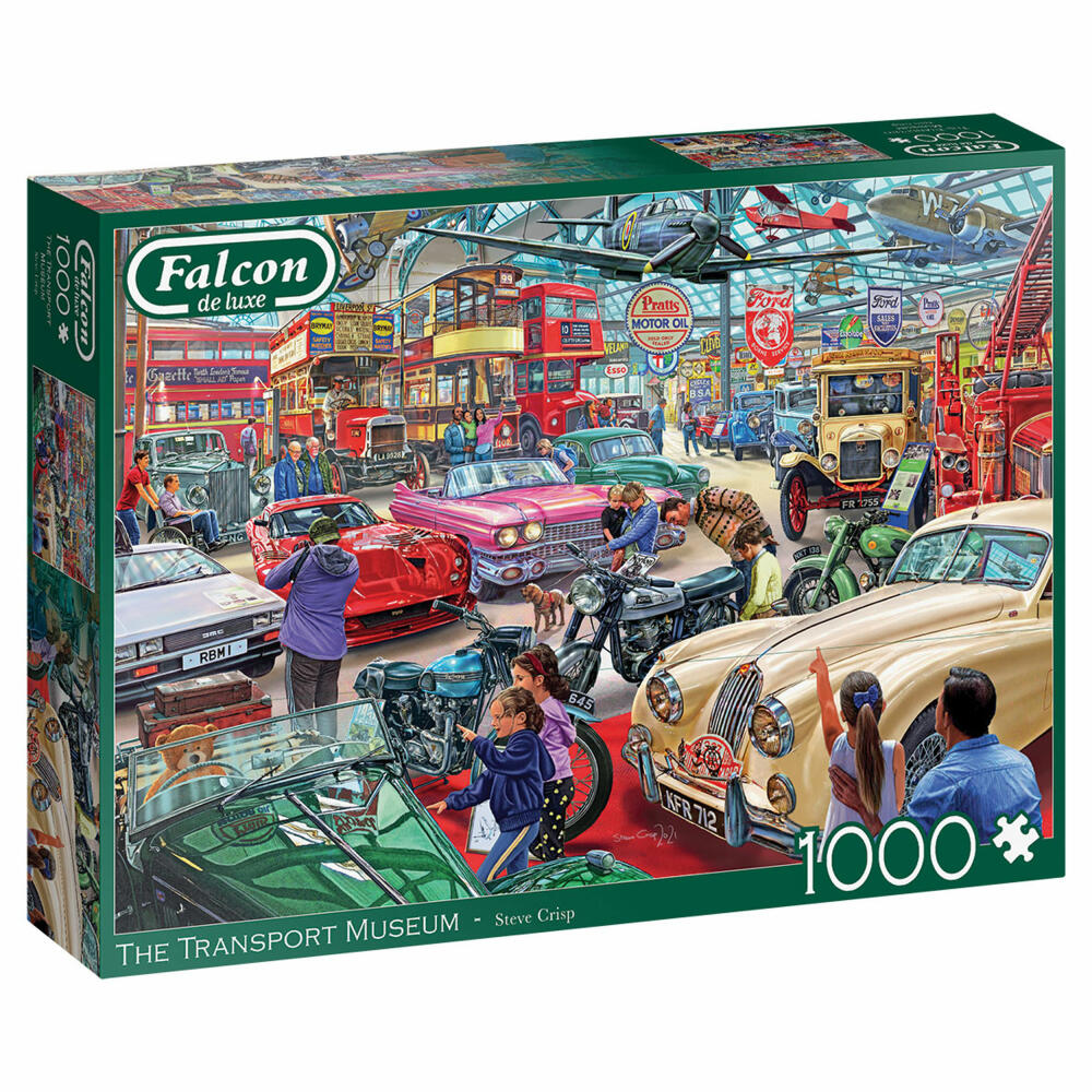 Jumbo Spiele Falcon The Transport Museum, Puzzle, Erwachsenenpuzzle, Puzzlespiel, 1000 Teile, 11392