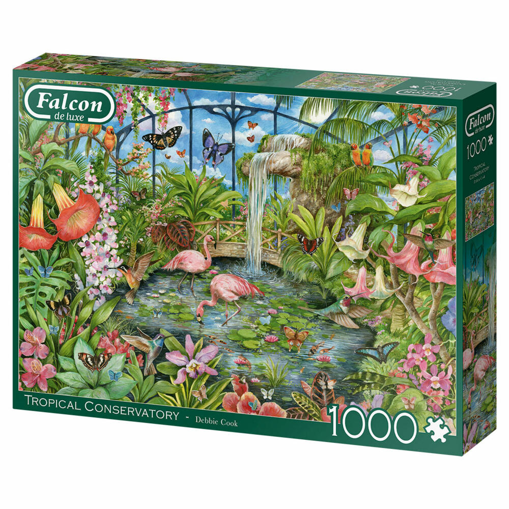 Jumbo Spiele Falcon Tropical Conservatory, Puzzle, Erwachsenenpuzzle, Puzzlespiel, 1000 Teile, 11295