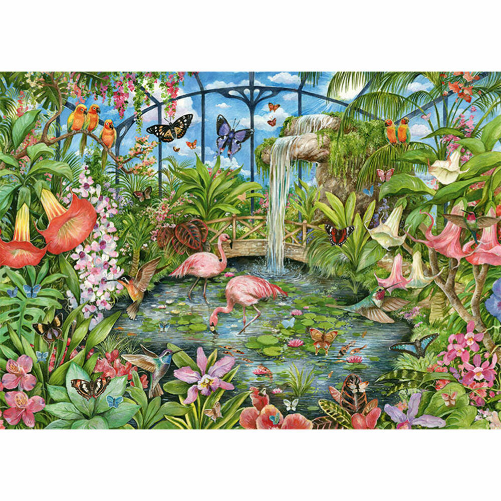 Jumbo Spiele Falcon Tropical Conservatory, Puzzle, Erwachsenenpuzzle, Puzzlespiel, 1000 Teile, 11295