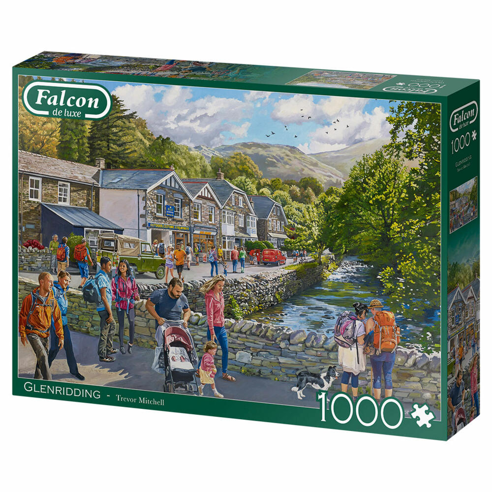 Jumbo Spiele Falcon Glenridding, Puzzle, Erwachsenenpuzzle, Puzzlespiel, 1000 Teile, 11327