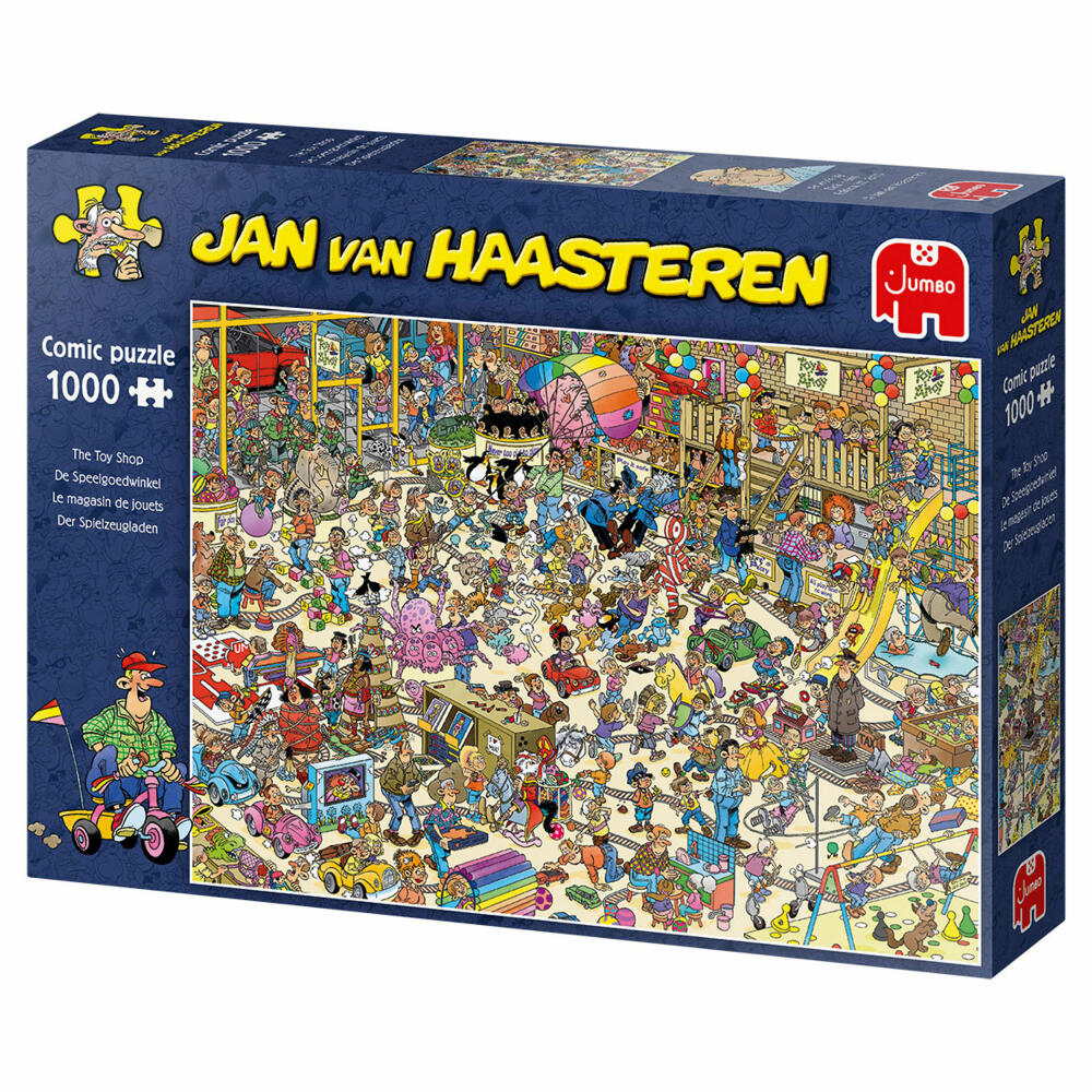 Jumbo Spiele Jan van Haasteren - Spielzeuggeschäft, Puzzle, Erwachsenenpuzzle, Puzzlespiel, 1000 Teile, 19073