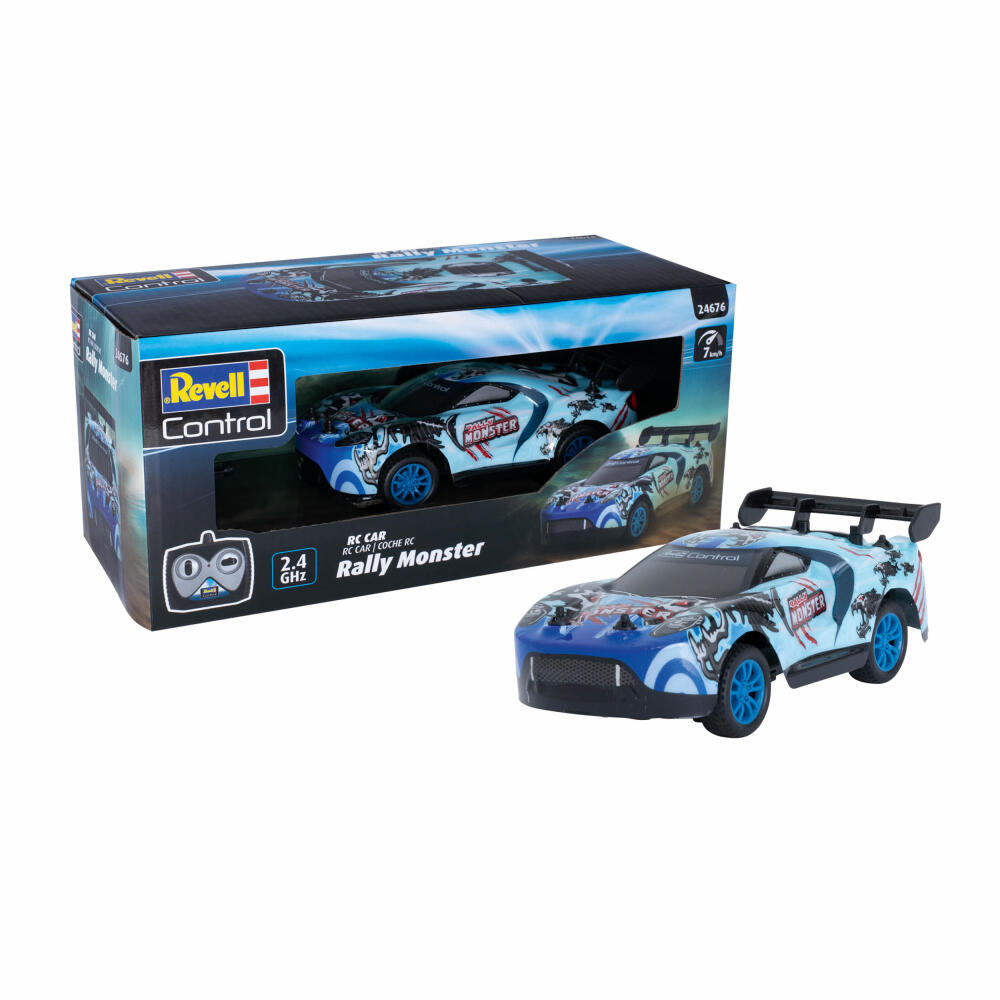 Revell Control Fernlenk-Fahrzeug RC Rally Monster, 2.4 GHz Steuerung, 24676