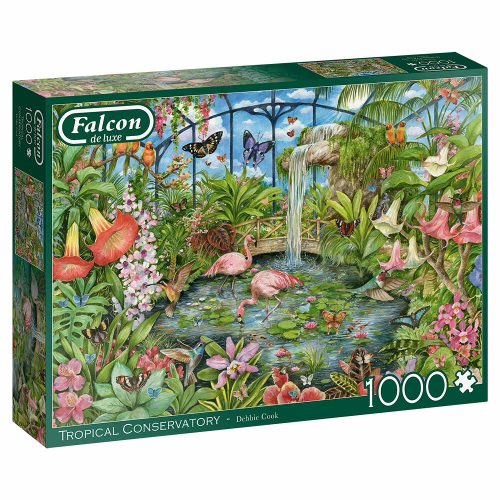 Jumbo Spiele Falcon Tropical Conservatory, Puzzle, Erwachsenenpuzzle, Puzzlespiel, 1000 Teile, 11295