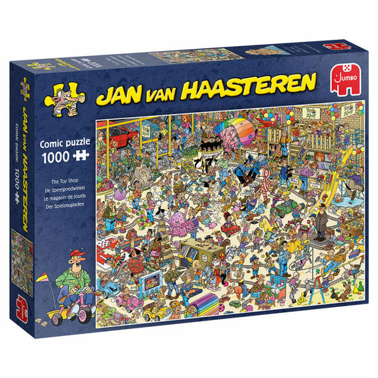 Jumbo Spiele Jan van Haasteren - Spielzeuggeschäft, Puzzle, Erwachsenenpuzzle, Puzzlespiel, 1000 Teile, 19073