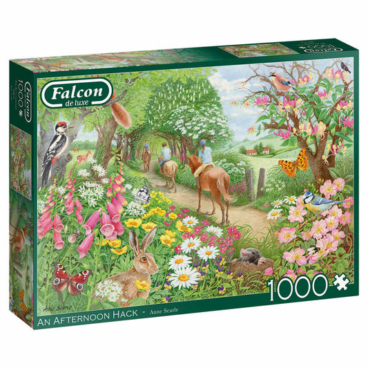 Jumbo Spiele Falcon An Afternoon Hack, Puzzle, Erwachsenenpuzzle, Puzzlespiel, 1000 Teile, 11288