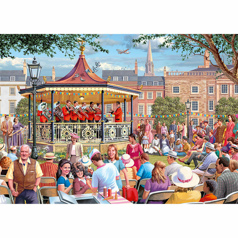 Jumbo Spiele Falcon The Bandstand, Puzzle, Erwachsenenpuzzle, Puzzlespiel, 1000 Teile, 11330