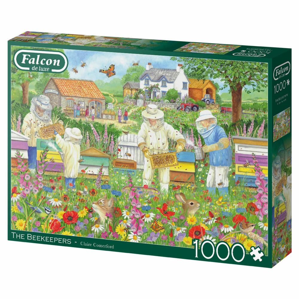 Jumbo Spiele Falcon The Beekeepers, Puzzle, Erwachsenenpuzzle, Puzzlespiel, 1000 Teile, 11381